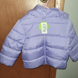 CHILDREN'S PLACE Quilted Puffer Jacket Size 2T NWT